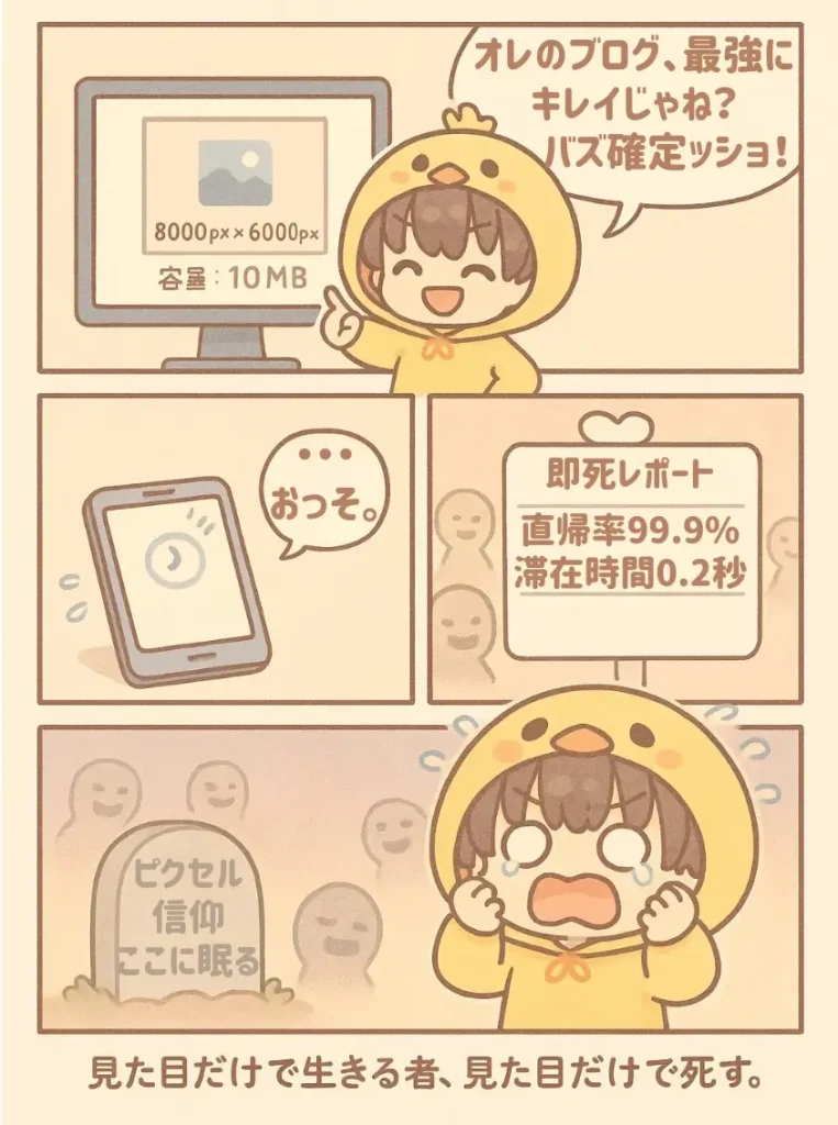 なぜ画像を圧縮すべきなのか?