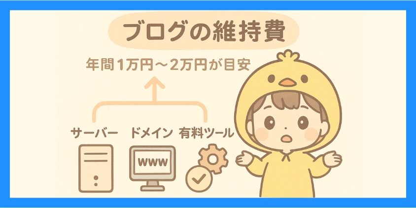 ブログの維持費