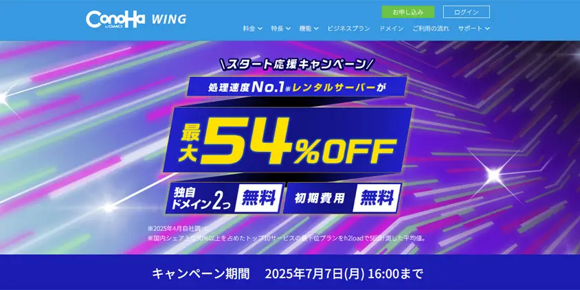 コノハウィング最新キャンペーン