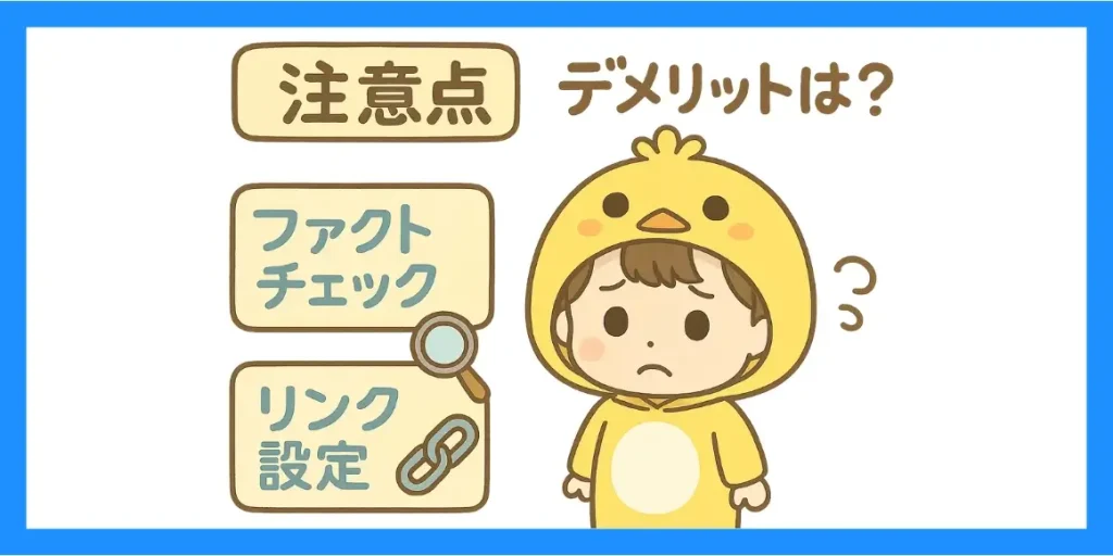 AIブログくんのデメリット