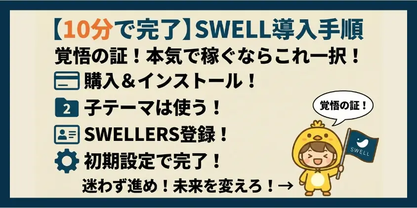 SWELLの導入手順