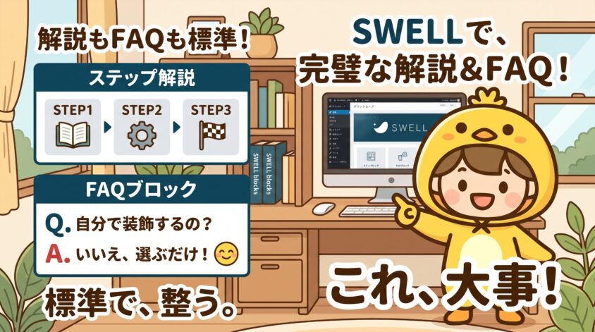ステップ(手順)とFAQ